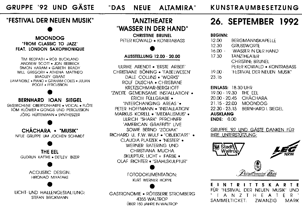 ...hat jemand Bildmaterial von diesem Event ?